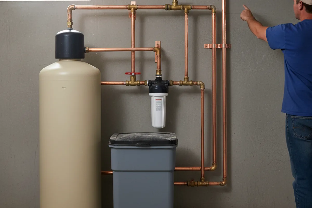 Whole-house water treatment system installed in Dolton